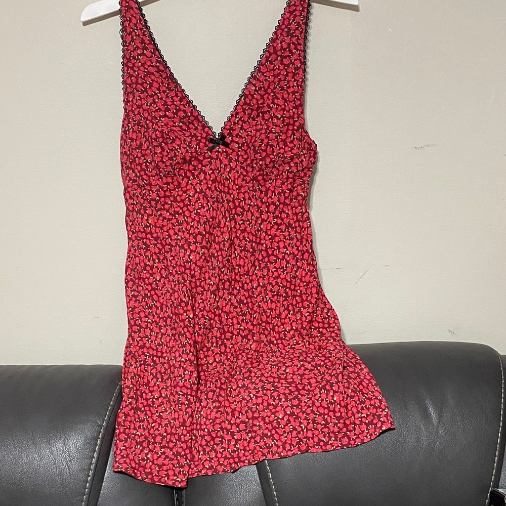 Wild Fable Scarlet Floral Mini Dress